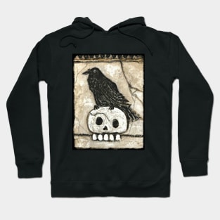 Raven and Skull Hoodie